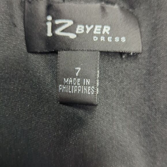 Iz byer, women/junior dresses, size 1 & 7, floral formal bubble spaghetti straps - Picture 7 of 11